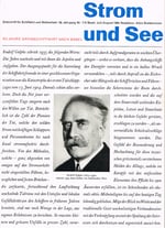 Titelblatt der Zeitschrift «Strom und See»