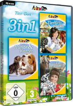 Packshot 3 in 1 Tier-Box: Meine Tierarztpraxis – Einsatz auf dem Land + Best Friends – Hunde & Katzen + Meine Tierpension 2