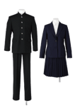 名西高校男女春制服