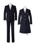 川島中学校男女春制服