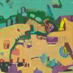 Chiacchierare / Stefanie Anrig / Mischtechnik auf Leinwand / 20 cm x 20 cm