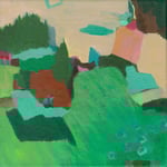 Bach - Fuge / Stefanie Anrig / Mischtechnik auf Leinwand / 20 cm x 20 cm