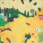 Gedanken - Flug / Stefanie Anrig / Mischtechnik auf Leinwand / 20 cm x 20 cm