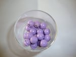 Holzperlen lila / Flieder