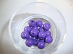 Holzperlen violett
