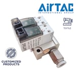 KOMPAUT - Le CPV15 sono micro-elettrovalvole, a 3/2 vie normalmente chiuse, a basso consumo energetico. . 