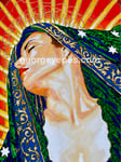 The Phoenix Dolorosa ©2024, Acrylic on Canvas, Dimensions 18" x 24" h, Private Collection 