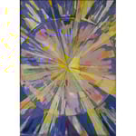 Titel: Meditation, Tempera auf Papier 1m/70cm