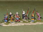 Monaci guerrieri e ashigaru (Ax) - Warrior monks and ashigaru (Ax).