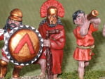 Re Spartano con scorta (Sp Gen) - Spartan King and his bodyguards (Sp Gen).