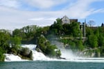 Rheinfall mit Schloss Laufen