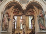 Kreuzigungsgruppe am Eingang zum Westchor