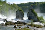Rheinfall von der Aussichtsterrasse aus