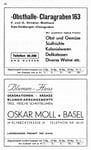 48) Obsthalle Claragraben Strickler   /    Blumenhaus Oskar Moll