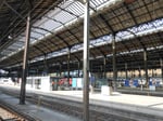 Die grosse und schöne Bahnhofhalle im Bahnhof BASEL SBB, 2010