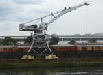 Kran Nr.2 im Hafen Weil am Rhein, 2015