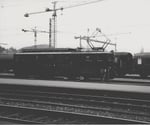Ein Triebwagen der SBB bei Muttenz im Jahre 1974