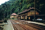 Der Bahnhof Hirschsprung an der Höllentalbahn im Jahre 1982