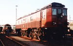 Die SBB-Lokomotive Ae 4/6 Nr.2320 mit Stangenantrieb beim Güterbahnhof Wolf