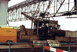 Renovation des Krans der Rheinischen Güterumschlages AG (ehem.Rheinische Kohlenumschlags AG) 1979