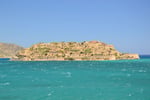 Blick auf die Insel "Spinalonga" bei Elounda
