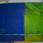 acryl auf leinen - 120 x 140