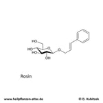 Rosin, Strukturformel