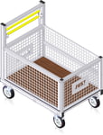 79-103 Trolley with lattice container (rendering)