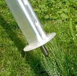 Stützteil mit Leiternspitze