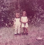 Sili (5-jährig, 1969) links, Gisella rechts (