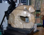 The Gallop - Alabaster 17" High