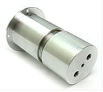 旋盤加工（アルミ・白アルマイト)