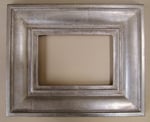 Kleiner Gemälderahmen, neu in 12-karätigem Weißgold