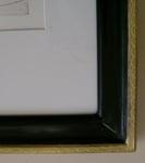 Alter Rahmen, aussen echtvergoldet - Kundenauftrag