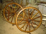 Roues à bandages métalliques