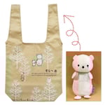 オリジナルエコバッグ　ブラウン