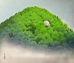 緑山独楼　F10号　紙本彩色　©INOUE KIYOHARU