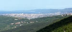 Blick auf Triest bevor es in die Berge geht!