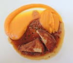 Hauptspeise: Kalbsfilet mit Karotten Curry Püree