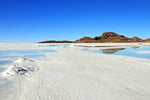 Salzgewinnung, Salar de Uyuni, Bolivien