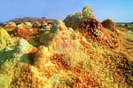 Säurevulkan  Dallol, Danakil-Senke, Äthiopien