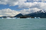 Gletschersee Lago Argentino mit Upsala Gletscher, Argentinien
