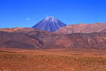 Vulkan Cerro Sairecabur (5.971 m), nordöstlich von San Pedro de Atacama, Chile