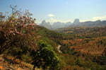Blick zu den Semien-Bergen