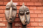 Masken, Ouagadougou, Burkina Faso