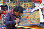 Mandala-Maler, Lo Manthang, Mustang