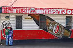Reklame Parbo-Bier, Paramaribo, Surinam