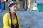 Frau aus Turfan, Provinz Xinjiang, VR China