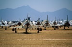 Flugzeugfriedhof, Pima Airbase, Arizona, USA