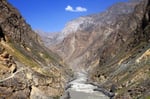 Panj, Grenzfluss zwischen Tadschikistan und Afghanistan